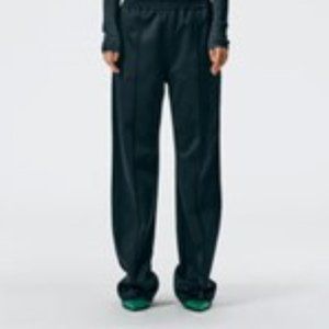 Tibi Active Knit Scottie Jogger – Black - Size Medium